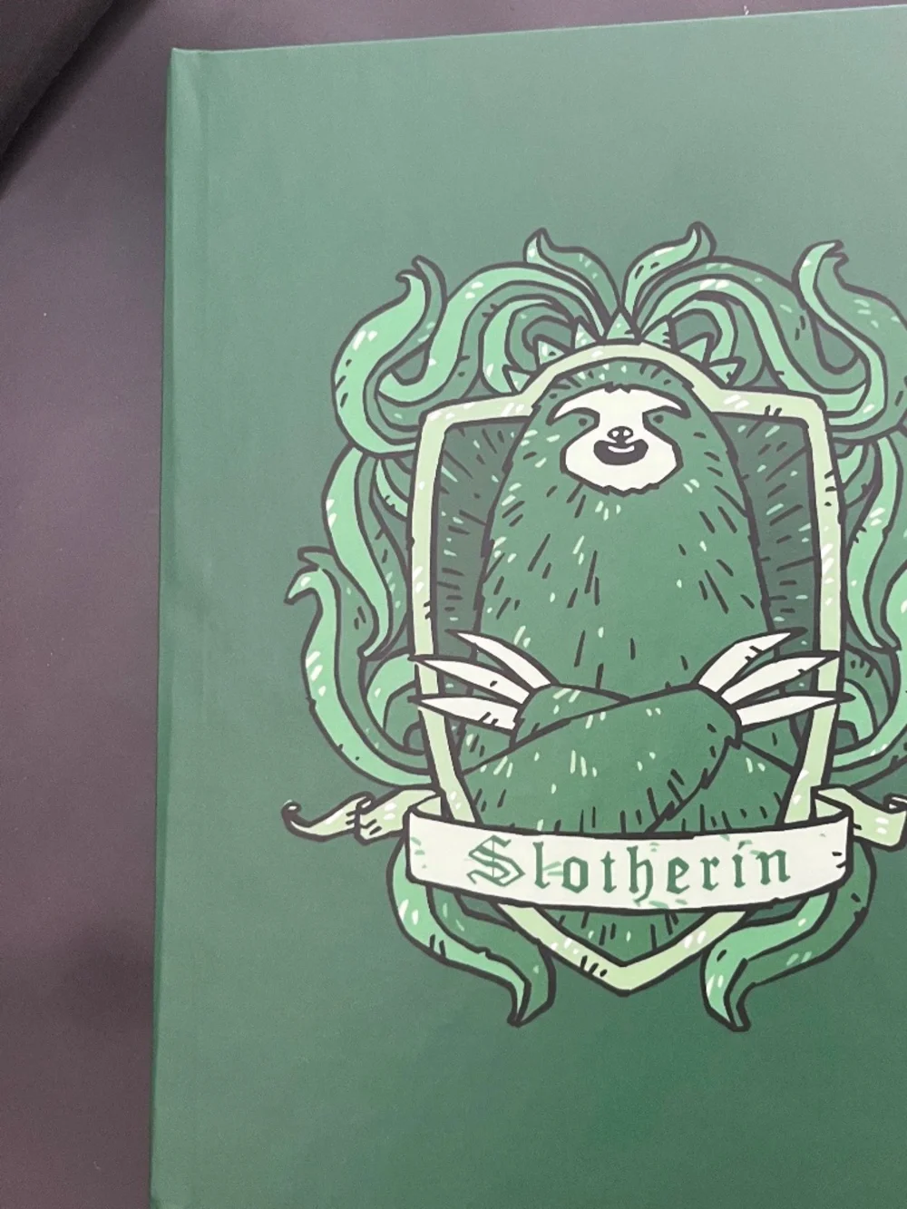 Green Sloth Notebook